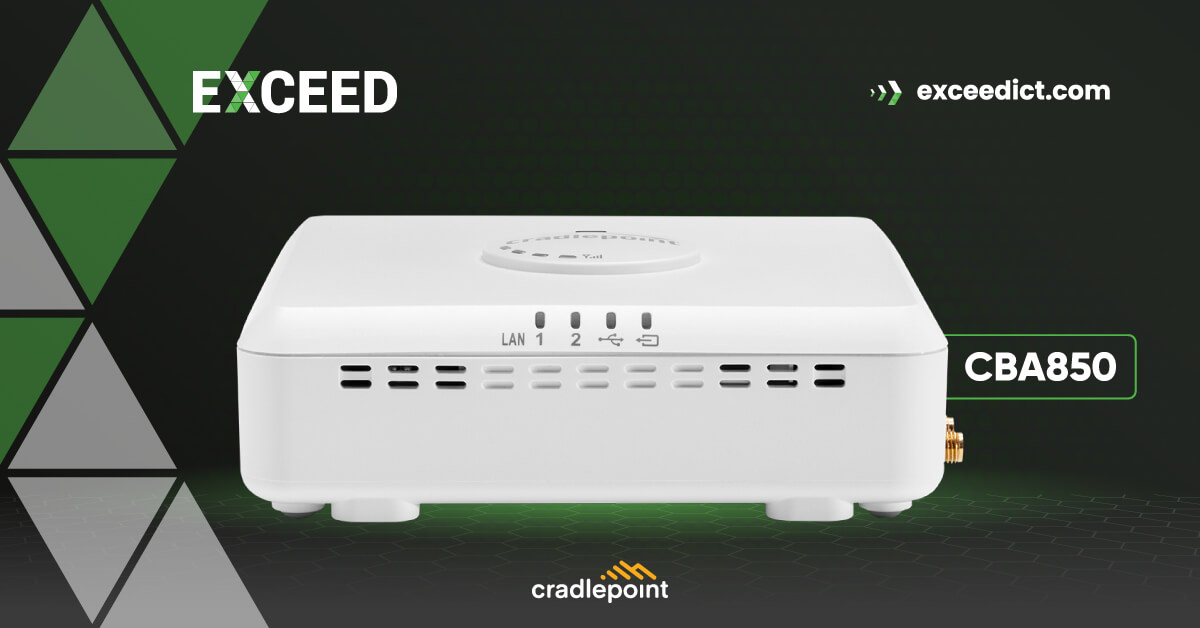 Cradlepoint CBA850 Router For Reliable Networking Solutions for Businesses