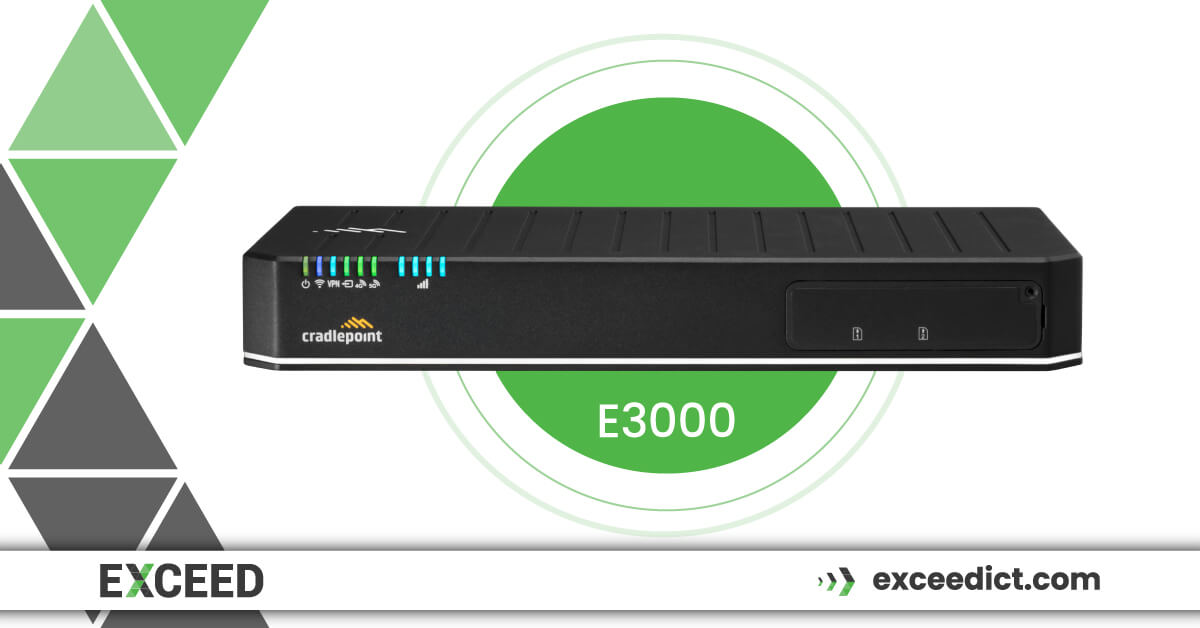 Cradlepoint E3000: A Closer Look at High-Performance Networking