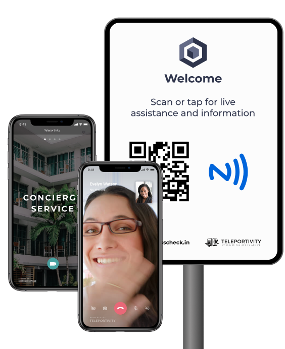 Technologies Behind Touchless Visitor Check In