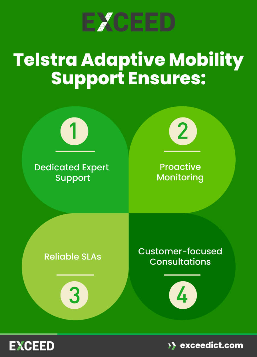 How is Telstra Adaptive Mobility Support Service