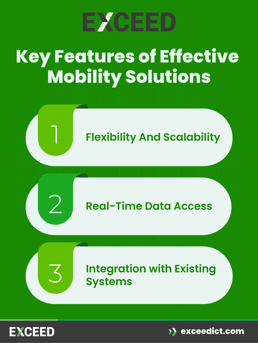 Key Features of Effective Mobility Solutions