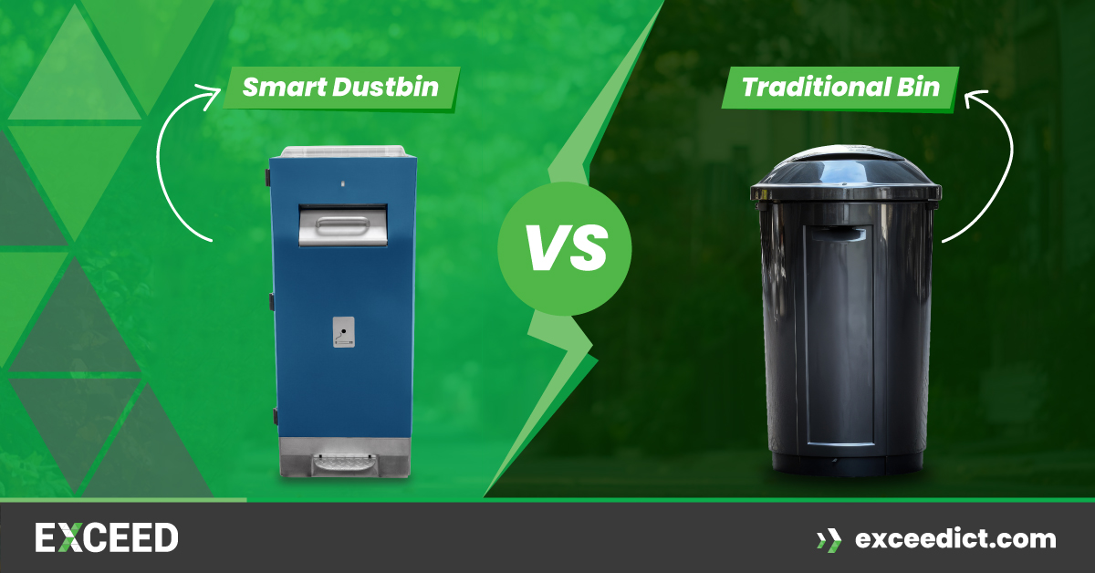 Smart Dustbin vs. Traditional Bin: What’s the Difference?