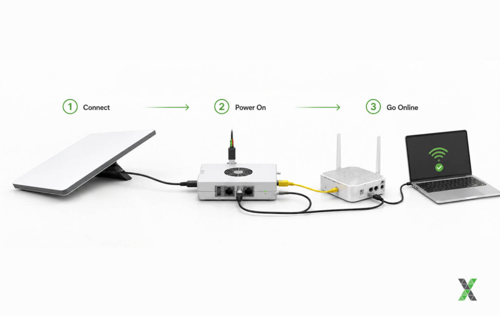 Connect Power and Start the System