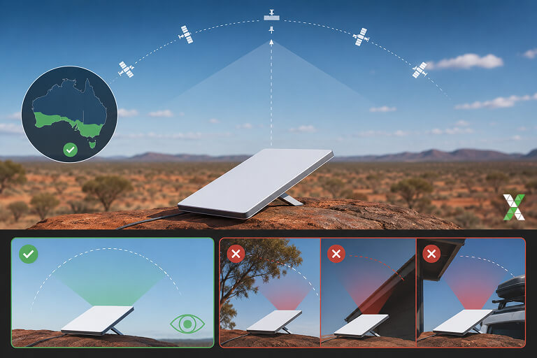 Position and Align the Dish